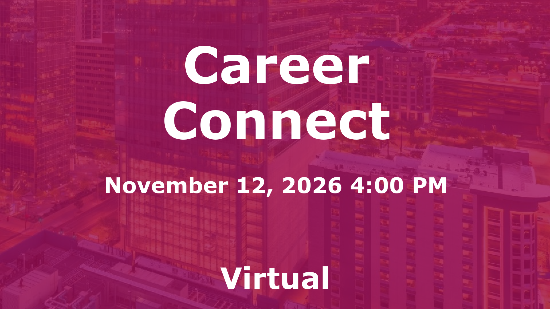 Career Connect event image